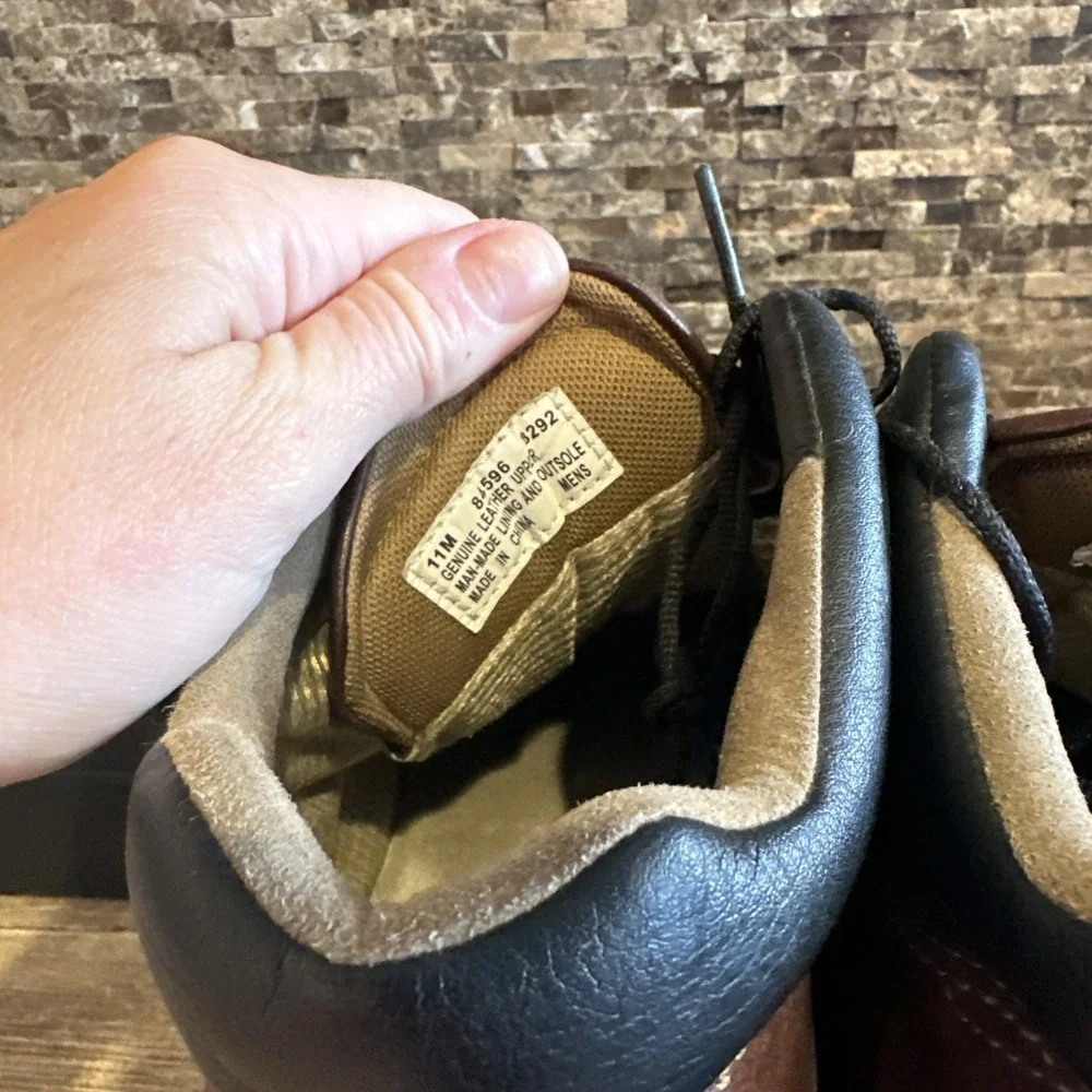 Timberland Brown Leather Chukka Gore-Tex Waterproof Boots 84596 Size 11‎ M